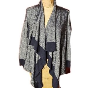 St John Navy and White Sweater-NOT St John's Bay- Big Difference, Fyi